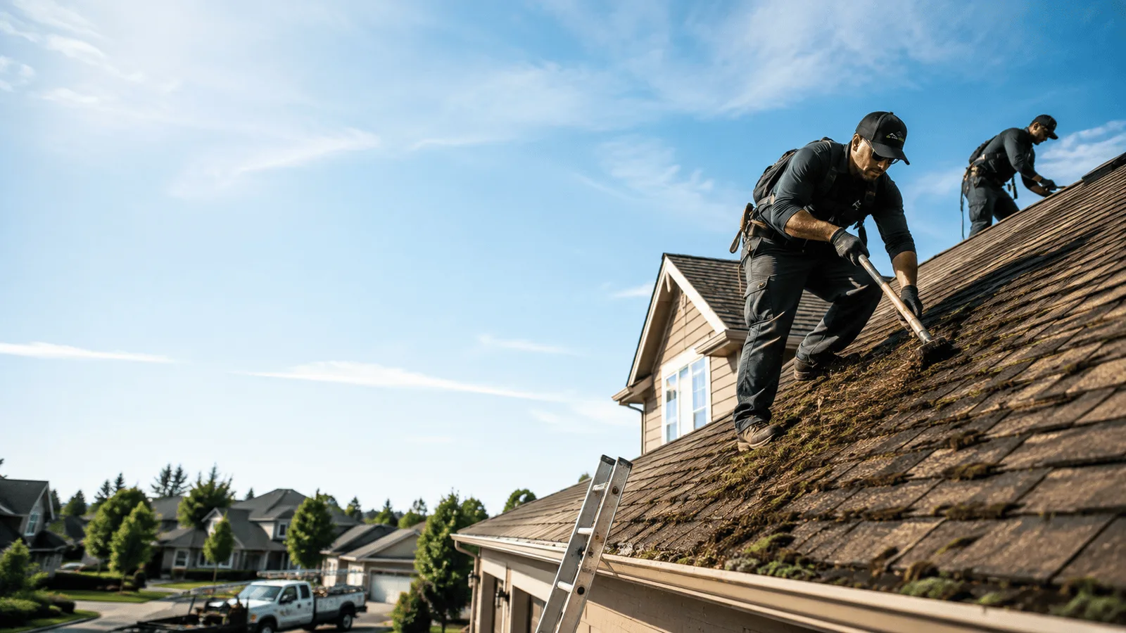 Roof Moss Removal in Klemme, IA near me